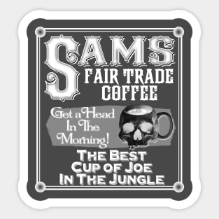 Sam's Coffee- Light Roast Sticker